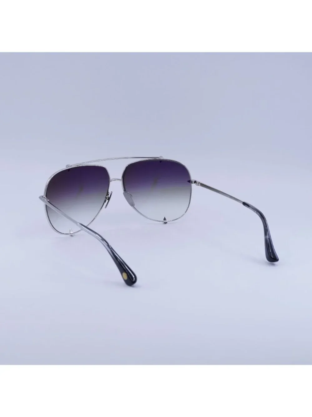 Dita TALON-23007-I-62 Sunglasses Silver Aviator Frame, Grey Lenses